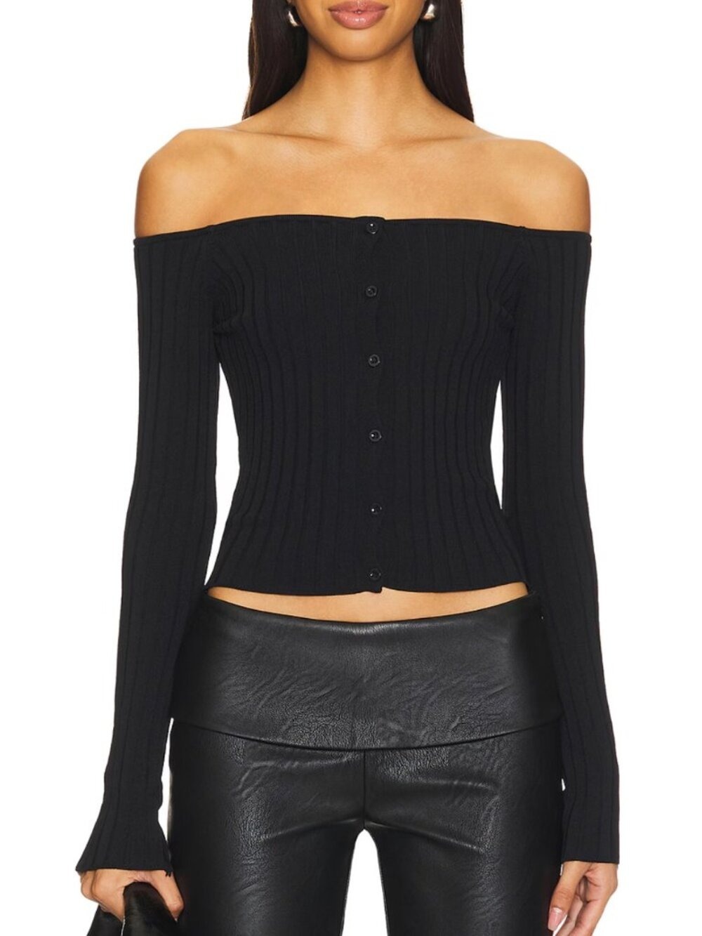 Superdown Calypso Top - Black